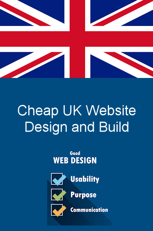 Our UK company can build low cost cheap websites.